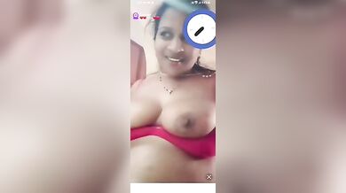 Telugu Aunty Pink Pussy Show On Chamet Live
