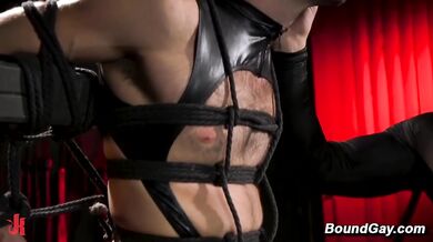 Mason Lear Bound And Gagged Hard BDSM