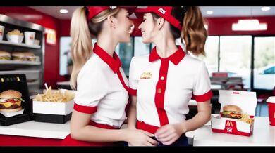 Ai Generated Mcdonald S Crew Go Crazy And Have A Crazy Orgy