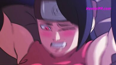 Sarada Uchiha - Quick Sex Outdoor ( Uncensored )