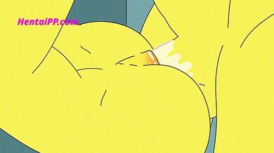Marge And Bart In The Gym XXX Parody