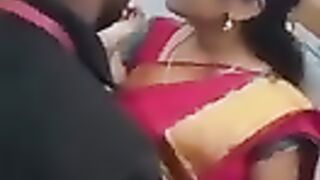 Tamil Saree Anuty Outdoor Sex