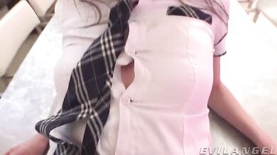 Maya Woulfe: Schoolgirl Squirts!