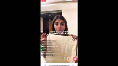 Insta Influencer Sonia Arora Fuck With Vibrator In Ass