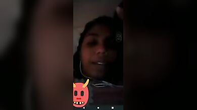 Beautiful Dusky Tamil Gf Showing+ Fingering On Videocall 13min