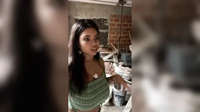 Thick Busty Latina Fucked In Abandon Building