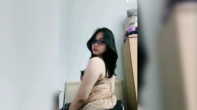 MARLBOROQUEENSEX - LEAAA JULIA LINGERIE COKLAT BIKINI HITAM