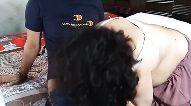 156 Indian Big Ass Mousi Romance With Bhanja