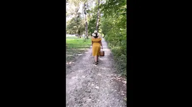 Slut Sucks In An Abandoned Pool