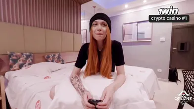 First time Brazilian redhead casts gigantic hooters and Interracial porn! Fantas
