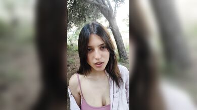 DeshiMixed PUBLICPLACE Young Girl In The Forest