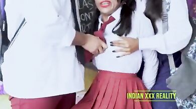 HindiMovie 3SOME+ Indian Best Class Monitor Priya Fuck Hrithik Cum In Priya’s Mouth, With Clear Hindi Voice