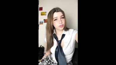 Slut Dressed As A Schoolgirl Gets Fucked