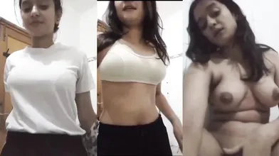 Indian Girl Showing Fully Nude Rubbing Her Pussy