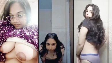 Indian Teen Showing Big Boobs To Lover