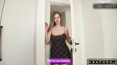 Hot Blonde in Lingerie Gets Pussy Pounded Hard