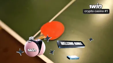 Ping pong clothes - he got strike with a racket. And I'm not chatting about the