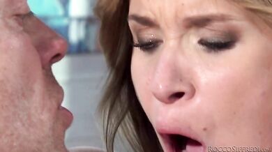 Melissa & Angel: Spermy Anal Threesome