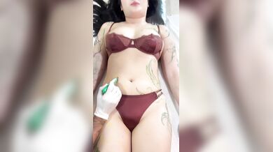 MARLBOROQUEENSEX - CEWEK SEXY BIKINI COKLAT V2