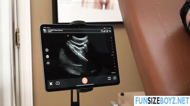 While having an ultrasound my doctor penetrates me