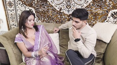 Indian Desi Two Friend Having Hardcore Fucking With One Lucky Dude