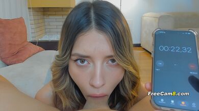 Timer On While She Sucking His Dick