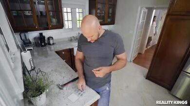 Handyman Fucks Slutty PAWG Abella Danger