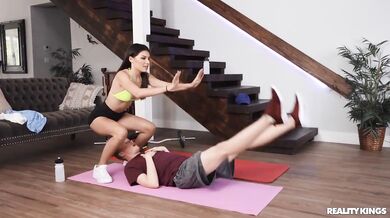 Are You Getting Hard While I Train You?! You Perv! - Reyna Cruz