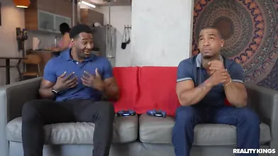 XXL Girl Rose Kush Tag-teamed By BBC Dudes