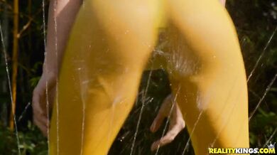 Abella Danger Outdoor Anal Sex