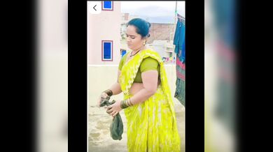 My friend wife hiddien camera