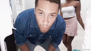 Bunk Banging The Handyman - Destiny Mira, Dan Damage - Marie Luv