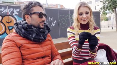 Rebecca Volpetti Vs A Huge Cock