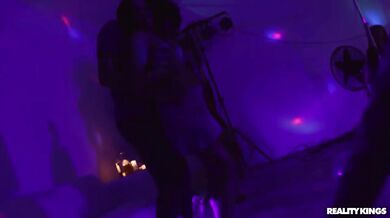 Stunning Ebonies Alexis Tae & Summer Col Goes Down For Double Penetration - Jimmy Michaels