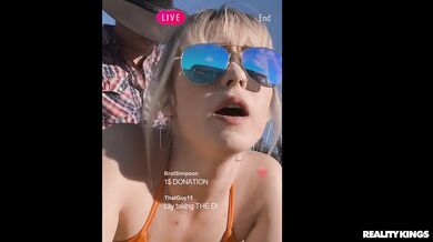 Lilly Bell Gets Horny During Livestream In The Desert - Scott Nails