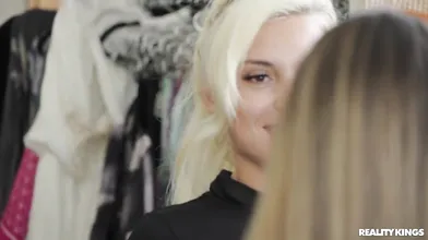 Nymphos Sharing A Dick In The Fitting Room! - Mackenzie Mace And Willow Ryder