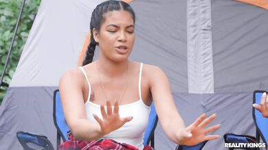 Sarai Minx & Maya Farrell's Weekend Trip Ends With Lesbian Scissoring