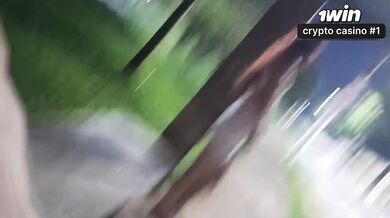 Risky getting off at the bus stop next to the super hot girl!