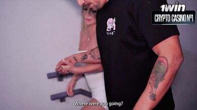Tatiana Alvarez invites her neighbor for a hot fuck at her house, but he wasn't