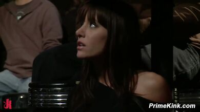 Gia DiMarco Public Bar Double Penetration With James Deen And Princess Donna Dolore
