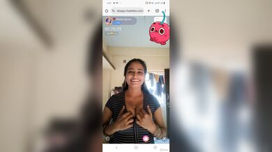 Shailu gamer chamet boobs show