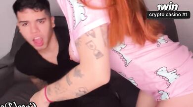 Sucking my bf while he plays video games - super hot, hardcore Brazil porn!