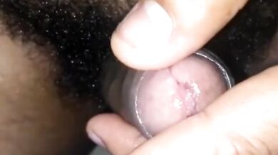 Tamil Wife oil massage for cock