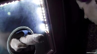 Hotwife Fucks 2 BBCs Back No Condom At Gloryhole