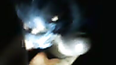 My wife blowjob black cock first time