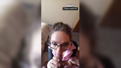 POV step mom gives morning blowjob, enormous facial cumshot - outstanding HD por