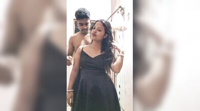 Romantic couple fucking hard