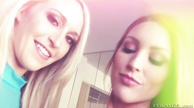 Cam Girls:  First Pro Lesbian Scene!