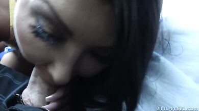 Big-Boob August: Cum-Swallowing Fuck