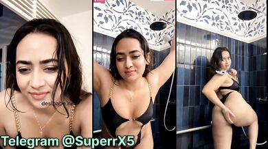 Divya Mistry Hot Exclusive Bathroom Live Show Mms Telegram @SuperrX5